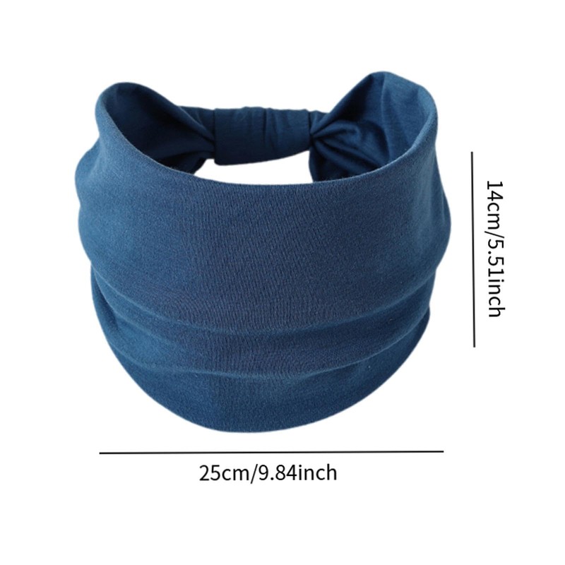 Harilla 2pcs Stirnband Bandanas Stretchgürtel waschbares leichtes Haarband Schweißband für