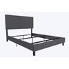 DHP Janford Upholstered Bed, Gray Linen, Full