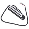 11K Dual Hot Rail Humbucker Pickup Ceramic Magnet ABS Electric