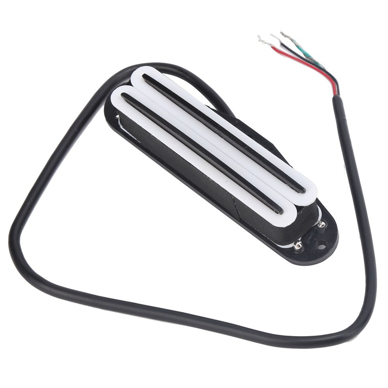 11K Dual Hot Rail Humbucker Pickup Ceramic Magnet ABS Electric