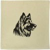 Azeeda 40cm x 40cm 'German Shepherd Dog Side-View' Canvas Cushion