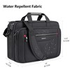 VANKEAN 17.3" Expandable Waterproof Laptop Briefcase for Travel & Business