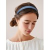 Sunolga 7 Pack Blue Headbands for Women Girls Non Slip