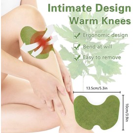 Knie Schmerzlinderungspflaster, 36 Stück Wärmepflaster für den Rücken lindern Schmerzen, Wärmepflaster Patch, 8 Stunden tiefe Linderung für Nacken, Rücken, Knie