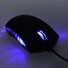 Wired Mouse Blue Backlit Type C Ergonomic Multimedia Keys Adjustable