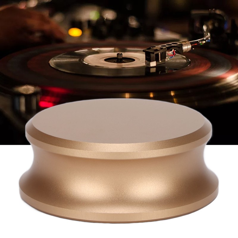 Record Turntables Weight Stabilizer Aluminum Turntable Vinyl Black Clamp for
