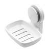 Alnicov Bath Suction Cup Soap Dishes with Drainage for Wall