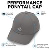 Gisdanchz Women's Performance Adjustable Fit Baseball Cap with Ponytail Hole,