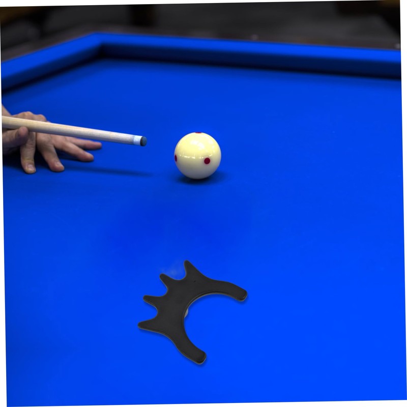 KICHOUSE 2pcs Pool Cue Stand Durable Billiard Cue Bridge Holder