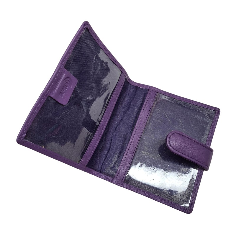 TheGloveHut Unisex Genuine Leather Credit Card Holder 20 Cards RFID