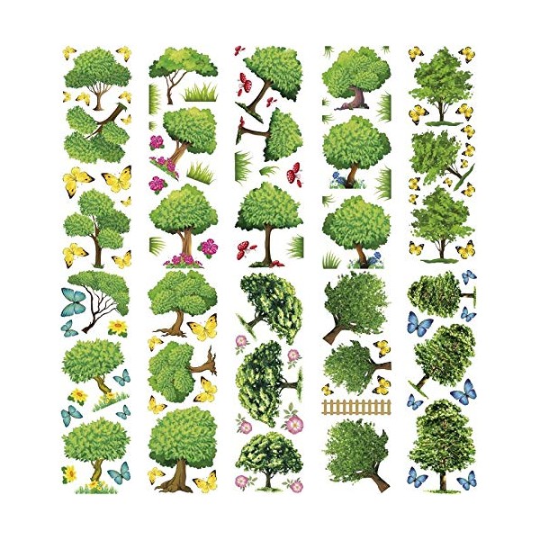 Ideen mit Herz Transparent stickers, 10 sheets of 10 cm