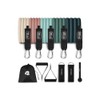 Retrospec Train Resistance Bands Set (5pc) Workout Bands w/Handles, Door