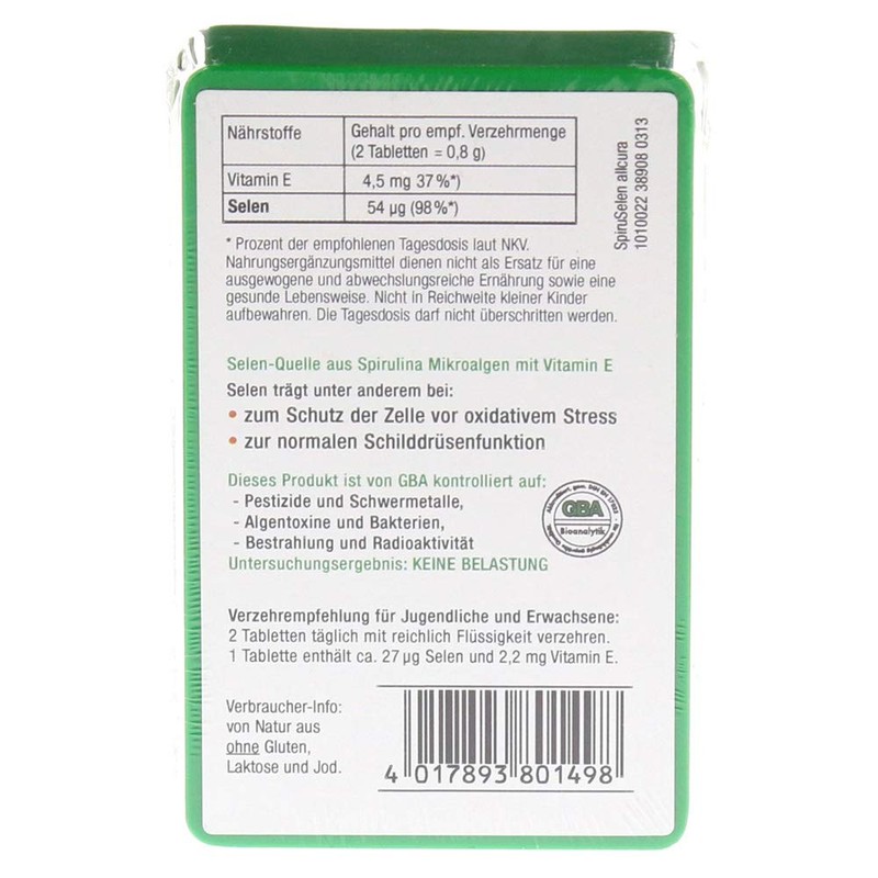 Selen Hefefrei Tabletten