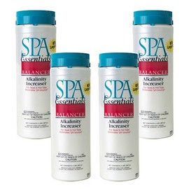 Spa Essentials 32538000-04 Total Alkalinity Increaser for Spas and Hot Tubs, 2-Pounds, 4-Pack