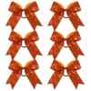 Cheer Bow Sequin 6 Inch 6 Pcs Bling Fling Cheerleader