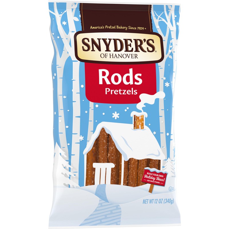 Snyder's of Hanover, Pretzel Rods, 12 Oz Bag