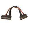Slimline 13 pin SATA Male to 22 Pin SATA Female