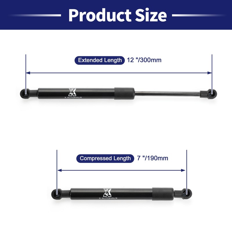 X AUTOHAUX Gas Spring General Purpose Damper Extension Length 11.8