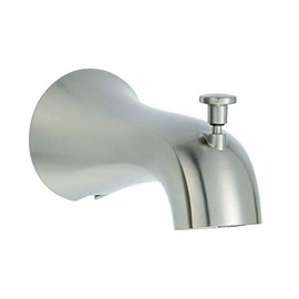 Danze D606467BN Draper Wall Mount 6-Inch Tub spout with Diverter, Brushed Nickel
