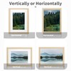 8X10 Picture Frame 1 Pack, Solid Wood Black Picture Frames,