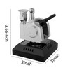 Solar-Powered Tank Shaped Car Aroma Diffuser, Rotating Vehicle Air Freshener