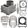 NICHE Cylinder Piston Gasket Kit for 2000-2006 Yamaha Kodiak 400 2007-2008 Grizzly 400