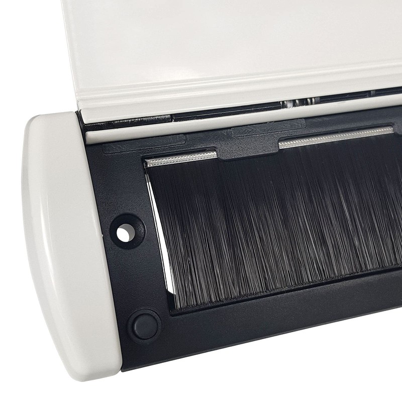 12" Letterplate Door Letterbox UPVC Wood Omega Premium Sprung Heavy