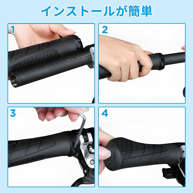 Zhejia Bicycle Grip, Handle Grip, Bicycle Accessories, Cycle Grip, Cross
