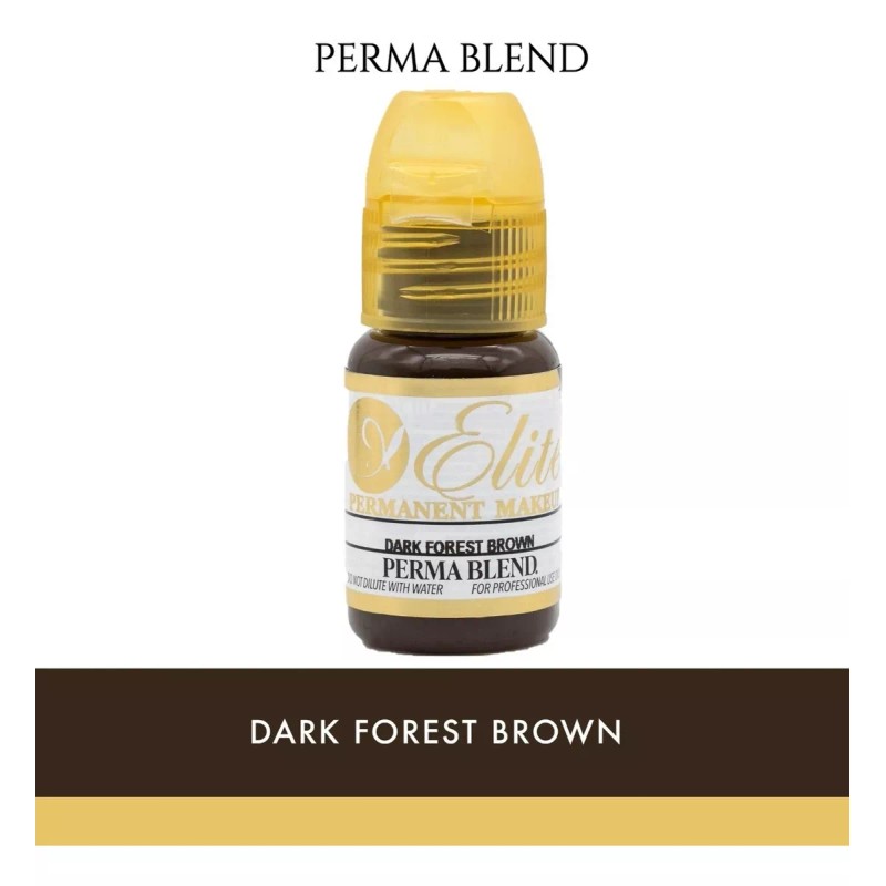 Permablend Dark Forest Brown Pigmento Delineador Ojos Elite