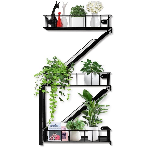Does not apply Fire Escape Shelf Wall Floating Shelves New