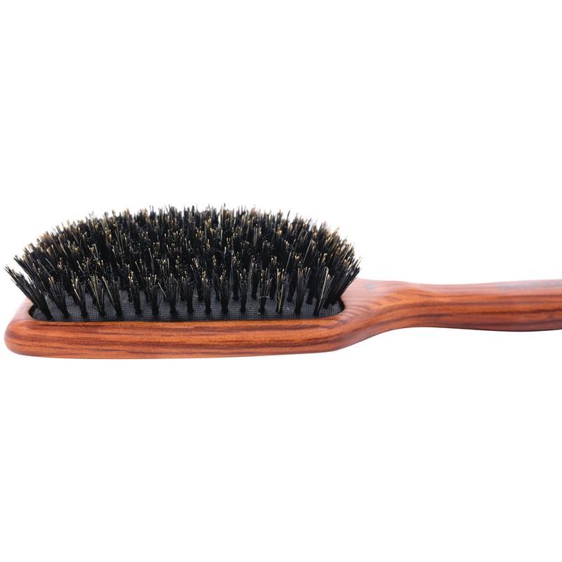 Spornette Deville Cushion Paddle Brush, Boar Bristle Hair Brush with