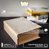 Creative Deco Book Box Wooden Box with Lid | 24