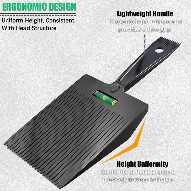 Fading Comb, Adjustment Large Teeth Comb Styling Tool, Flat Top