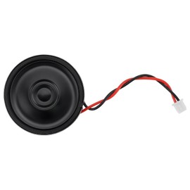 eMagTech 1pc 28mm Radar Detector Internal Speaker 16? 1W Replacement Speaker with Wire and 1.25 Terminal Compatible with Uniden R1 R3 R4 R7 R8 Radar Detector