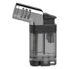 Palió Pistola Angled Double-Jet Flame Lighter (Black)