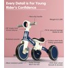 LOL-FUN Baby Balance Bike Toy for 1 2 Year Old