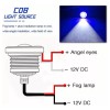 Par Faros Antiniebla Led 3.5in Ojos De Ángel Para Autos