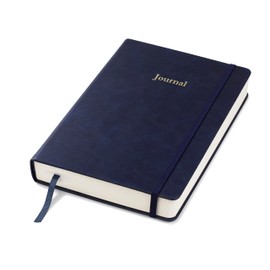 Wykeham's Executive 2026 Undated Daily Journal Planner – Customization Available (Royal Blue, 8.5"×5.5" - Undated)