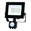 Bright Source LED Floodlight, PIR Motion Sensor, IP65, 10W, 1010lm,
