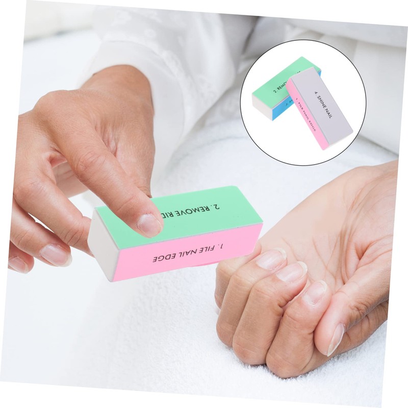 OHPHCALL Essential Nail Care Tools 10 Count 4 Way Nail