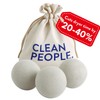The Clean People 100% New Zealand Wool Dryer Balls -