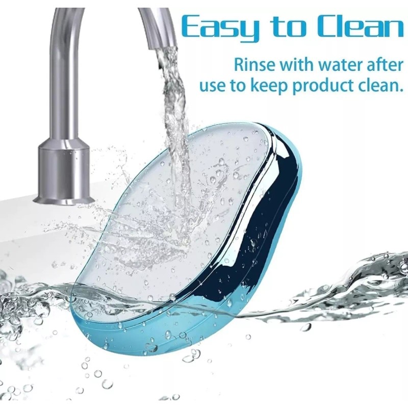 Piedra Cristal Depiladora Quita Vello Corporal Reutilizable