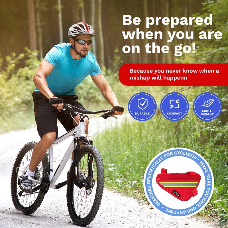 Cycling First Aid Kit for Riders – Compact Bike IFAK
