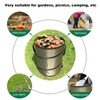 113L Collapsible Trash Can 30 Gallon Recycling Large Leaf Garbage
