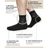 vitsocks Men's Plush Sole Comfortable Socks with Comfort Waistband (3x
