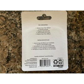 Mainstays New Mainstays Travel Essential Oil Fan Diffuser replacement Pads