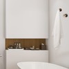 Design House 582734-BGD Kelton Bademantelhaken, mattschwarz, satiniert gold