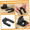 OSALADI Chair Leg Floor Protectors 4pcs Wheel Stopper Pad Wheel
