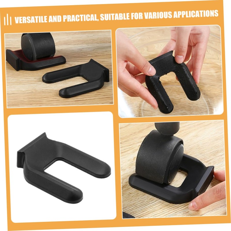OSALADI Chair Leg Floor Protectors 4pcs Wheel Stopper Pad Wheel