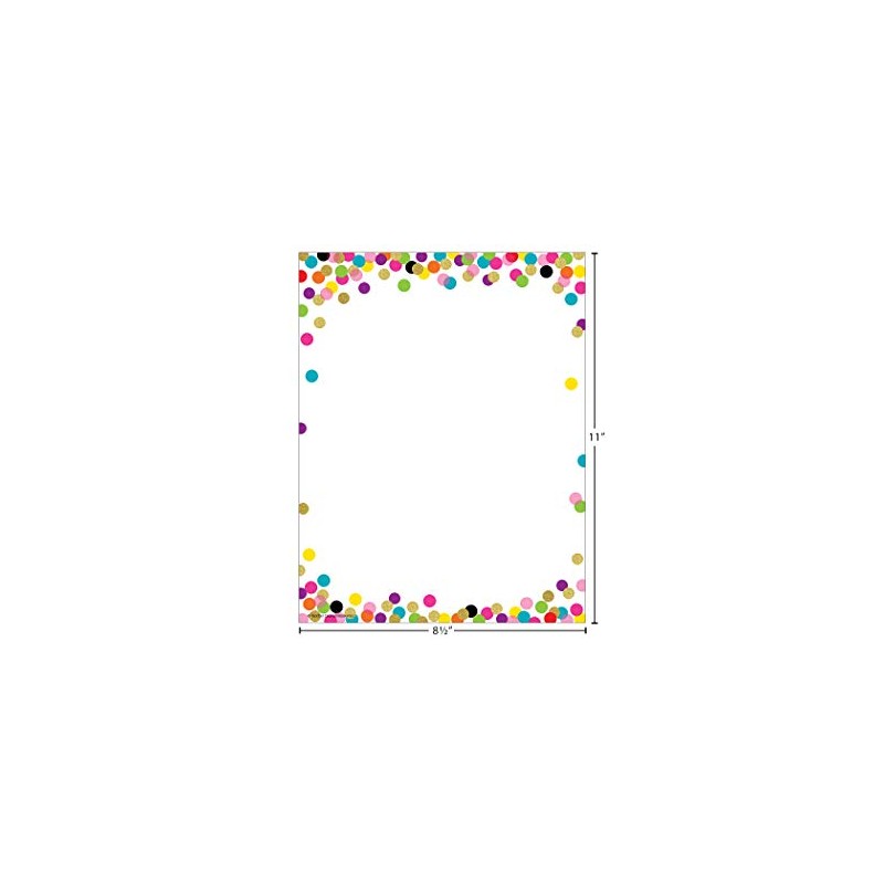 Confetti Computer Paper